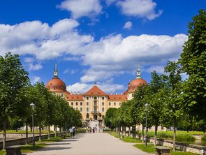 Schloss Moritzburg Ansicht Haupteingang Schloss Moritzburg Ansicht Haupteingang