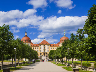 Schloss Moritzburg Ansicht Haupteingang