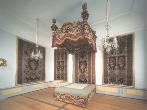 Federzimmer auf Schloss Moritzburg Federzimmer auf Schloss Moritzburg